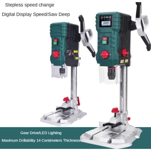 Bench Drill Small 220V Bench Drilling Machine Electric Drill Power Tool Hand Electric Drill Mini Mini Speed Drilling Machine