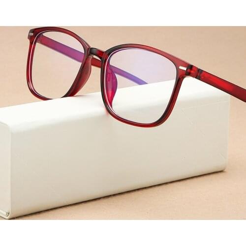 Retro Anti-blue Men Eyeglasses Frame Sexy Pink Ladies Glasses Frame Prescription Glasses Male Eye Glasses Frames for Female