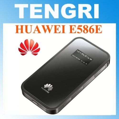 Original HUAWEI E586E 21.6Mbps Portable 3G WiFi Router mobile wifi hotspot