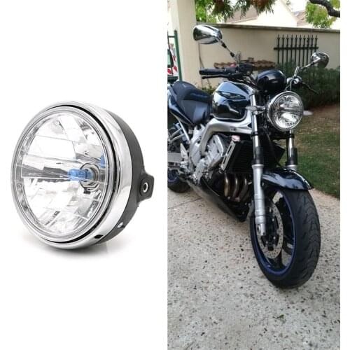 Motorcycle Front Headlight Headlamp for Honda CB400 CB500 CB1300 Hornet 250 600 900 VTEC VTR VT250 ZX400 Basic Head Light Round