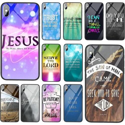 Gift For Xiaomi Redmi 9 9A 9C 8A Pro Max Redmi 9 9A K40 Pro Plus Bible Verse Philippians Jesus Christian Black Bumper Painting