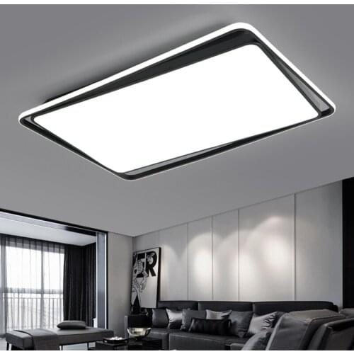 Living room simple modern atmosphere home LED ceiling lights rectangle creative personality master bedroom dining light