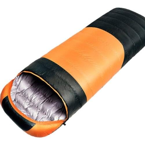 Down sleeping bag 1900g sleeping bag outdoor adult down warm sleeping bag envelope travel camping sleeping bag