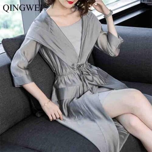 QINGWEI Womens Summer Jackets