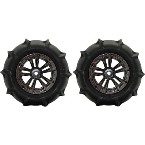 RC Wheel Tires 85mm For Xinlehong Q901 Q902 Q903 RC Crawler Car Accessories