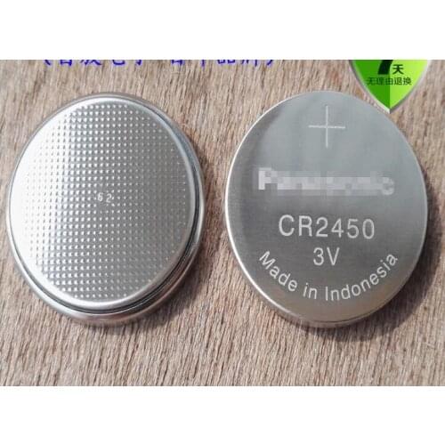 100PCS CR2450 3V button lithium battery AFPX-BATT FP-X series PLC backup lithium battery