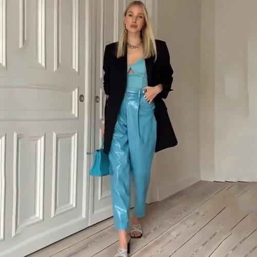 Saturday.Queen Women's High Waist Pants