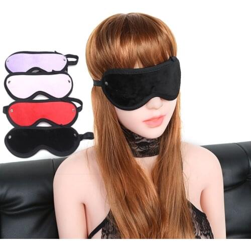 Adult Supplies Plush Shading Super Soft Couple Flirting Alternative SM AAdult Game Exotic Accessories With Blindfolded Sex Toys