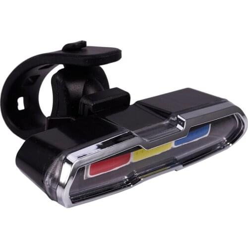 USB Rechargeable Front Rear Bicycle Light Lithium Battery LED Bike Taillight Cycling Helmet Light Lamp Mount Bicycle Accessories