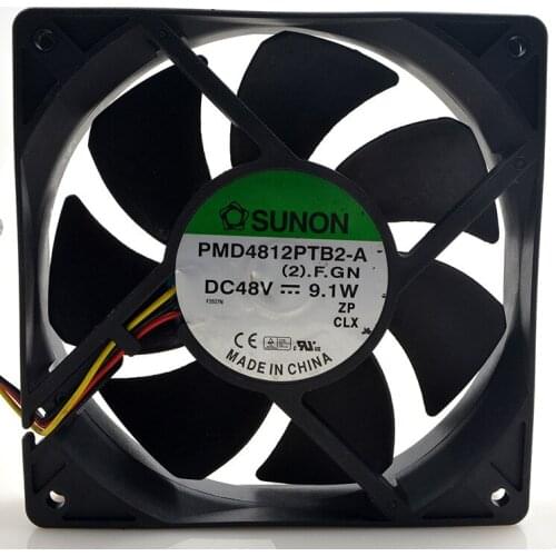 FOR SUNON PMD4812PTB2-A 48V 9.1A 12CM 120*25mm heat dissipation fan