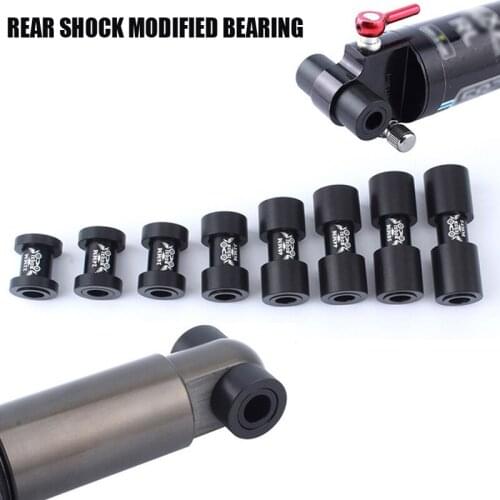 1sets Mountain Bike Soft tail rear shock absorber Bottom bushing Outer diameter 12 inner diameter 8MM Bicycle modification parts