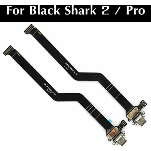 For Xiaomi Black Shark 2 Pro SKW-A0 Blackshark2 Microphone ModuleUSB Power Charging Port Board Flex Cable Connector Parts