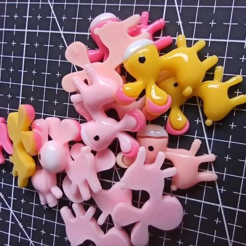1pcs/lot Resin flat back donkey 32mm Ornaments Micro landscape Ornaments Creative Home Gardening Decorations