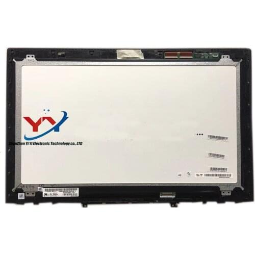 15.6'' laptop lcd display + lcd touch panel + frame bezel for Lenovo Y50-70 LP156WF4 SPL1 LTN156FL02-L01