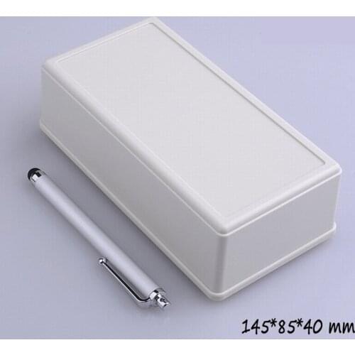 2 pcs/lot 145*85*40mm housing DIY plastic box junction box plastic enclosure for electronic desktop project case instrument box