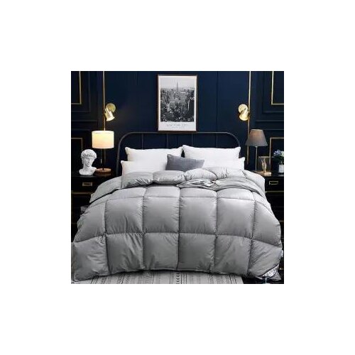 2021 High grade White Goose/Duck Down Comforter Duvet Winter Quilt Blanket Filler with Cotton Cover Twin Full Queen King Size