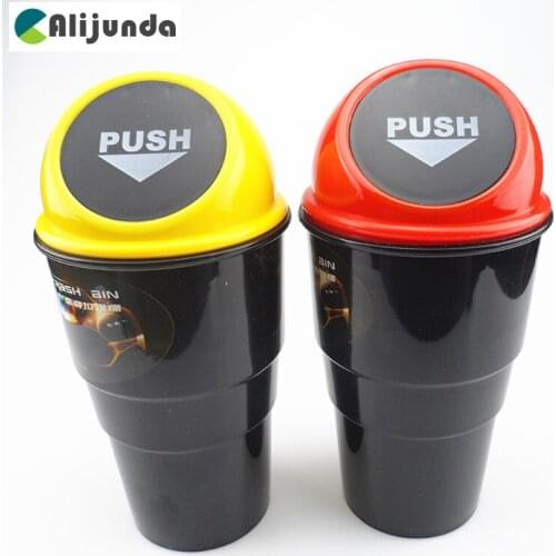 Alijunda Car Trash Can Garbage Dust For SEAT Ibiza Leon Toledo Arosa Alhambra Exeo FR Supercopa Mii Altea Cordoba cupra concept