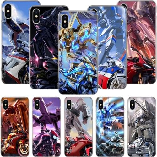 Mecha Motorcycle Manly Dream Phone Case For iPhone 11 12 Pro XS XR X Max 7 8 6 6S Plus Mini + 5 SE Pattern Customized Coque Cove