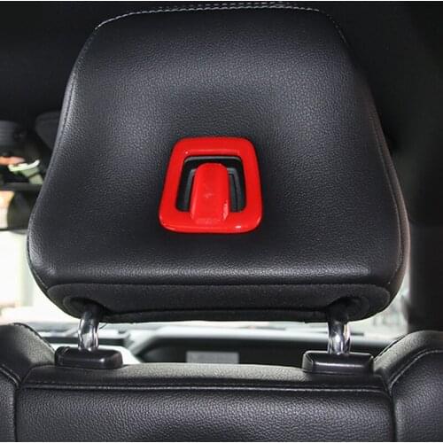 For 2015-2019 Ford Mustang GT 5.0 Car Seat Hook Headrest Backrest Hook Cover Decoration Sticker