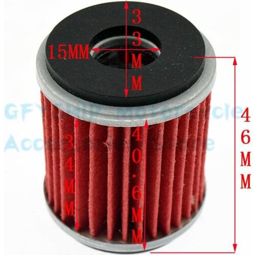 HF141 Motorcycle Oil Grid Filter For Yamaha WR250 F XG250 Tricker XT250 YZ250 WR450 YZ450 2003-2008 Moto Cleaner Filters