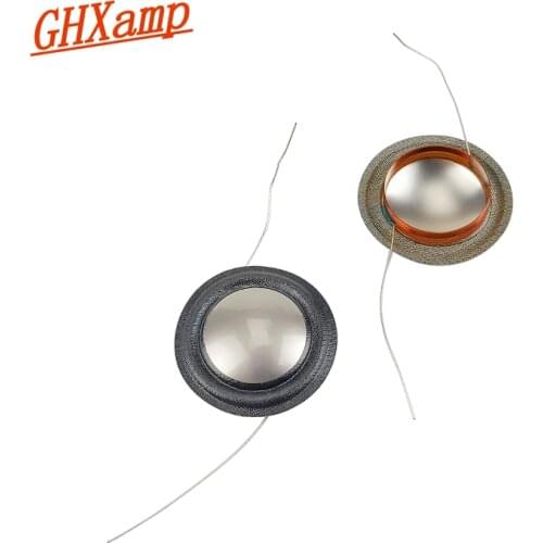 GHXAMP 19.43mm Tweeter Voice coil 19.5 Core Titanium Film 8 ohm Copper Clad Aluminum Coil Treble Speaker Repair Parts 2PCS