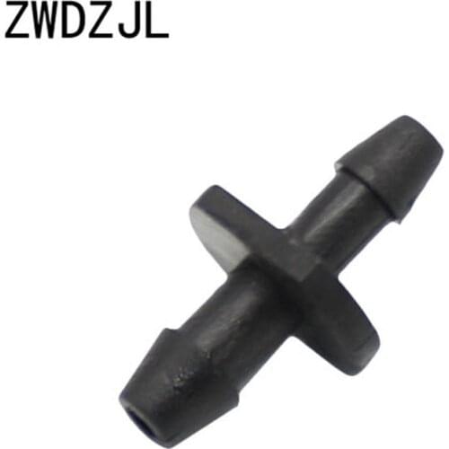 Irrigation 1 way Drip arrow Connector barbed 1/8"arrow drip dropper adapter 3/5 hose Greenhouse garden irrigation 500pcs