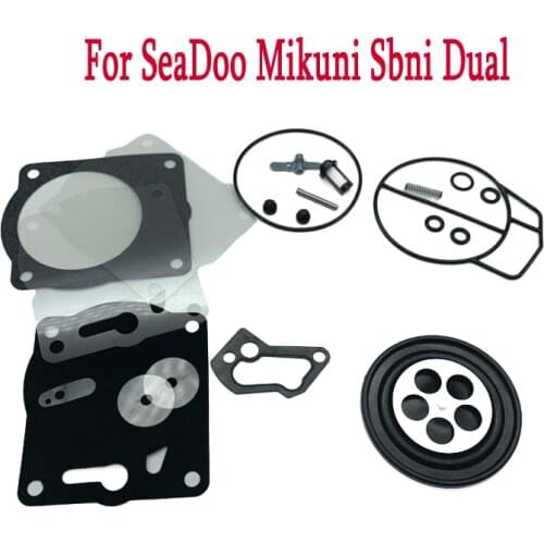 Carburetor Rebuild Kit Repair for SeaDoo Mikuni Sbni Dual 947 951 XP RX GSX GTX LRV