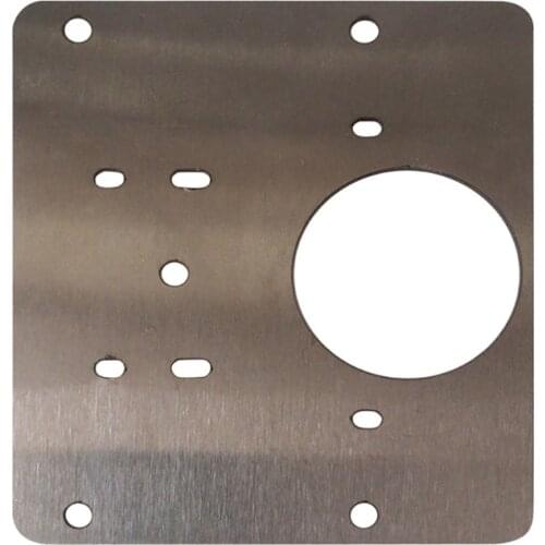 Stainless Steel Hinge Repair Side Walls Flat Connection Plate Hinge Repair Kit Kitchen Cabinet Door Hinge Repair Kit 85AC