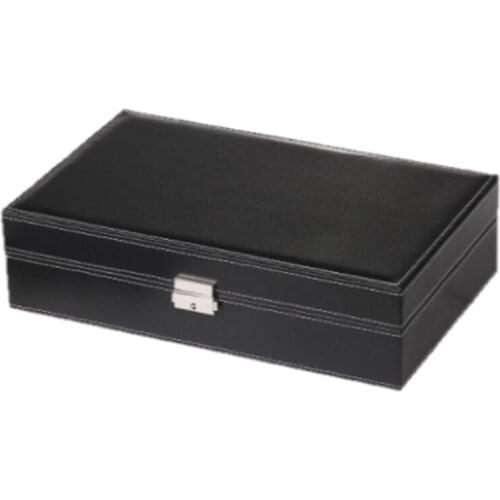 Upgraded Watch Box,Jewelry Organizer Holder Jewelry Display Box Earrings Storage Organizer with Top Mirror