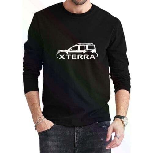Nissan Xterra Classic Silver Logo Classic T-Shirt 2021 Newest Summer Mens Long Sleeve Popular Tees Shirt Tops Novel Unisex