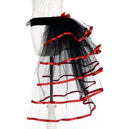 2019 New Sexy Tail Skirt Rainbow Ribbon Skirt Cupcake Dress Stage Performance TuTu Skirt
