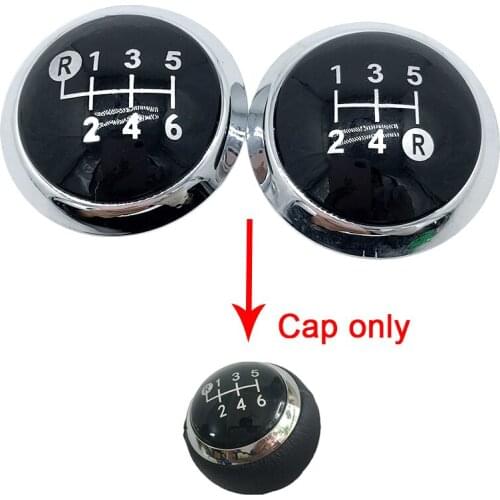 5/6 Speed MT Gear Shift Knob Emblem Badge Cap Cover for TOYOTA RAV4 AVENSIS YARIS D4D URBAN ALTIS SCION/Corolla 1.8MT 2007-2013
