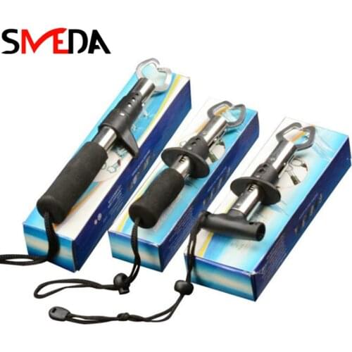 Stainless Steel Fishing Pliers Fish Grip Lip Trigger Lock Gripper Clip Clamp Grabber Fish Plier Fishing Tackle Box Accessories