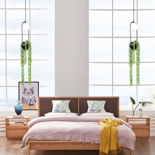 Modern DIY Flower and plant Pendant lamps European Personality Dining room bar lights Villa art lamps creative show window lamps