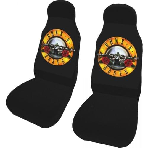 Universal American Rock Band Guns And Roses Front Seat Cover Decorate car seat cushions to prevent stains for Car SUV