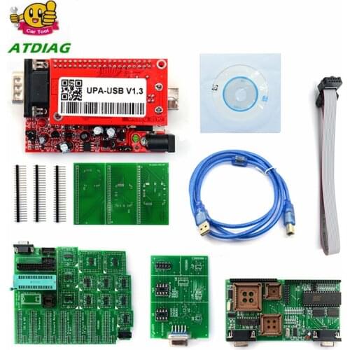 UPA USB With Full Adaptors Auto ECU Chip Tunning Tool Support Multi-brand Cars Diagnostic Tool with TMS/ NEC/ 912
