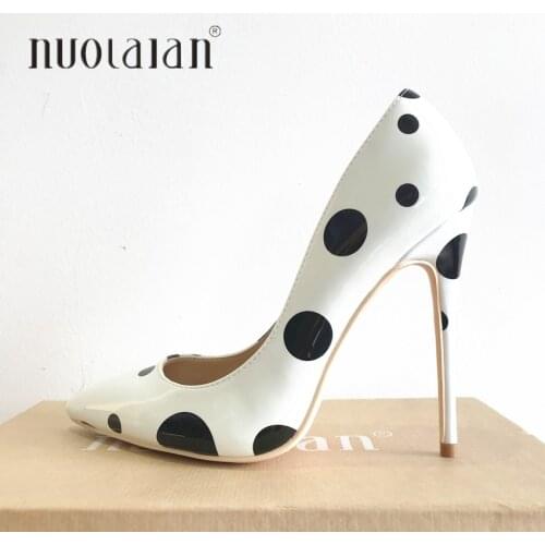 2019 Brand Women Pumps Sexy Shoes Woman Pointed Toe High Heels Shoes Luxury Designer Patry Wedding Bridal Shoes 12CM High Heels