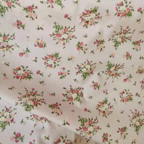 2021 New arrive 100% Twill Cotton fabric Froral Telas Tecido Patchwrok Twill Scrapbooking Textile Fabric Meter Quilting HYC