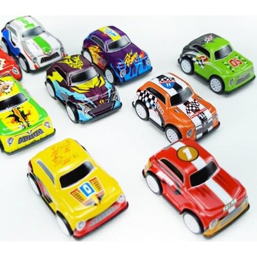 3PCS/Pack Mini Pull Back Inertial Random Color Toy Cars, Boy Hobby Model Car Set Toy for Age 4-6 Children Kids Gift