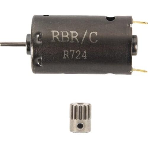 390 20T Brushed Motor with 14T Motor Gear for MN86S MN86 MN86KS MN86K MN G500 1/12 RC Car Upgrade Parts