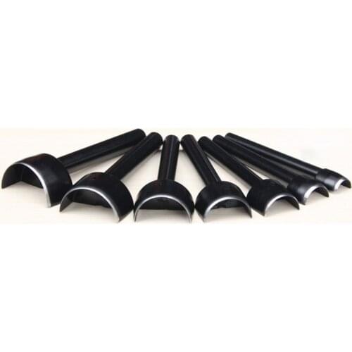7 Pcs/Set Leather Craft Half-Round Cutter 15/20/25/30/35/40/45mm Strap Belt Wallet Punch DIY Tools @LS