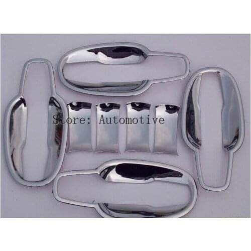 Side Door Handle Around Bowl Cover Trim For Toyota Land Cruiser 200 LC200 FJ200 2008 2009 2010 2011