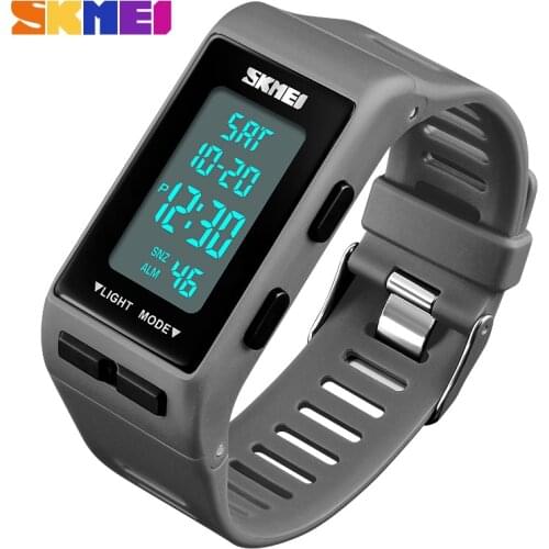 Sports Watches Men Women Countdown LED Watch Male Clock Alarm Chrono Digital Wristwatches 50M Waterproof reloj hombre SKMEI 2018