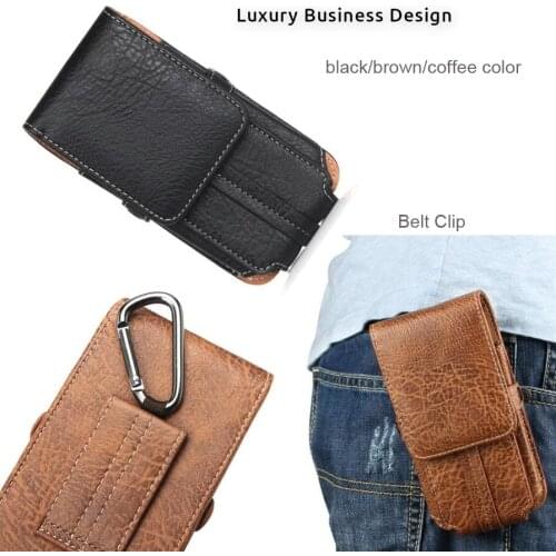 PU Leather Waist Belt Clip Hook Loop Business Phone Case For Xiaomi Mi 11,10i 5G,10t Pro,mi9t,Redmi 10X K30s,Poco M3 C3 X3 NFC