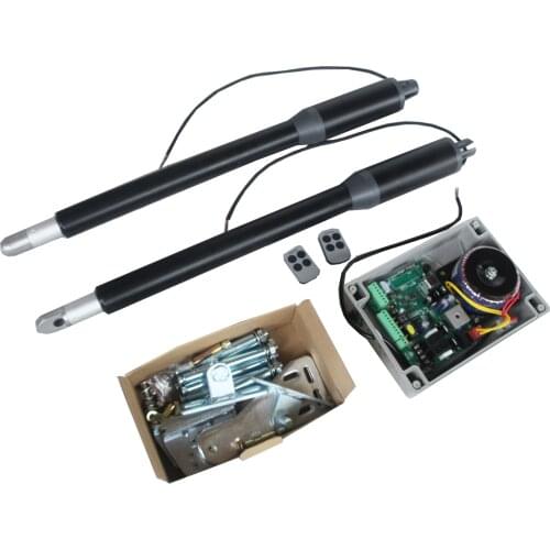 Electric Actuator DC 24V waterproof Automatic Double Arm Swing gate opener operators