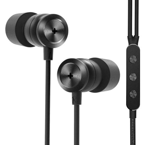 GGMM Full Metal HiFi Wired Earphone With Mic Rich Bass Triple Driver Hybrid Earbuds In-ear 3.5mm Line Control Headset Silver