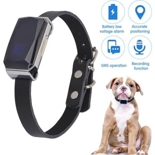 IP67 Waterproof Pet Collar GSM AGPS Wifi LBS Mini Light GPS Tracker for Pets Dogs Cats Cattle Sheep Tracking Locator