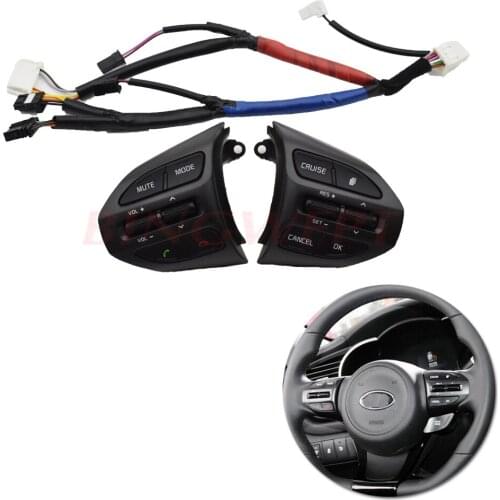 Multi-functional Car Steering Wheel Modified Button Bluetooth Call Constant Speed Cruise Mute Control Modified Button For Kia K5