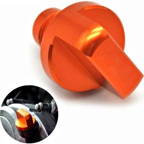 Motorcycle Engine Oil Filler Plug Cap for KTM DUKE 390 125 200 RC 2013-2019 CNC Aluminum Moto Accessories Orange