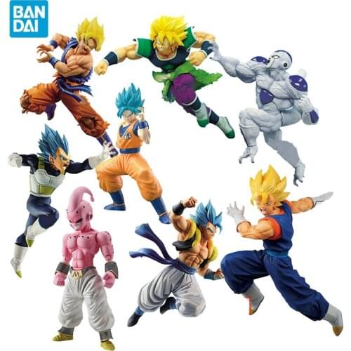 Original Bandai Dragon Ball Z Anime Figure-rise Dragon Ball Z Super Saiyan Son Goku Gohan Vegeta Piccolo Gogeta Jiren Gotenks